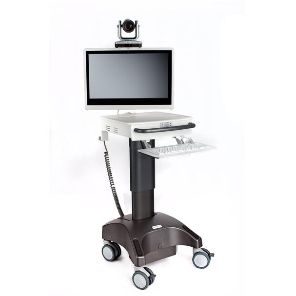 Lund Powered Clinic PTZ Cart - Call for Customization and Quotes 954-774-4138 - Ships Fully Assembled